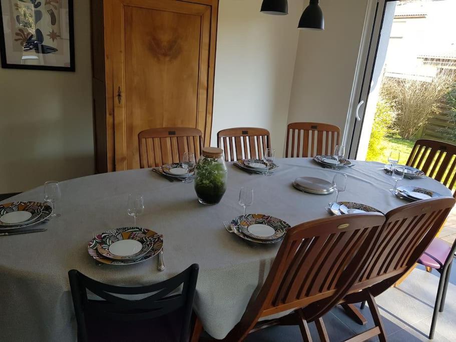 בוגונה 9 Pers 160 M² +Jardin- 10Mn Nantes -30Mn Mer מראה חיצוני תמונה